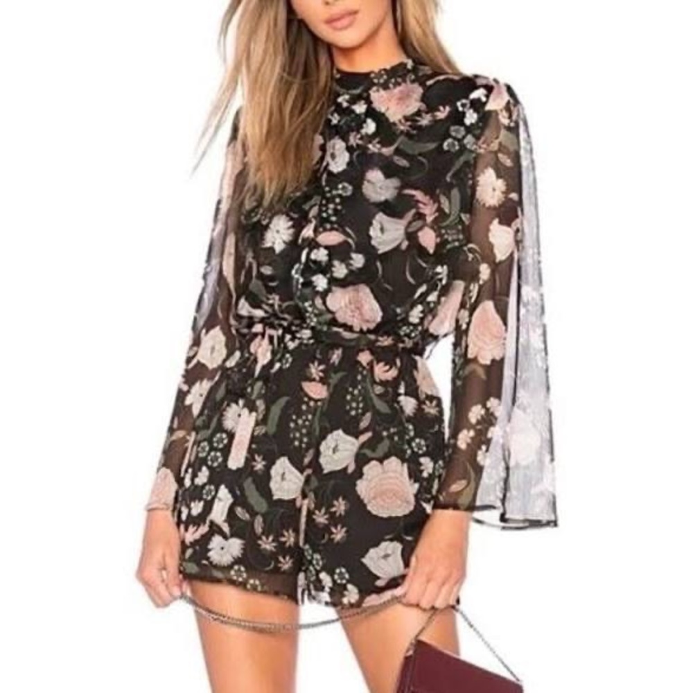 BB Dakota Floral Tullia Romper